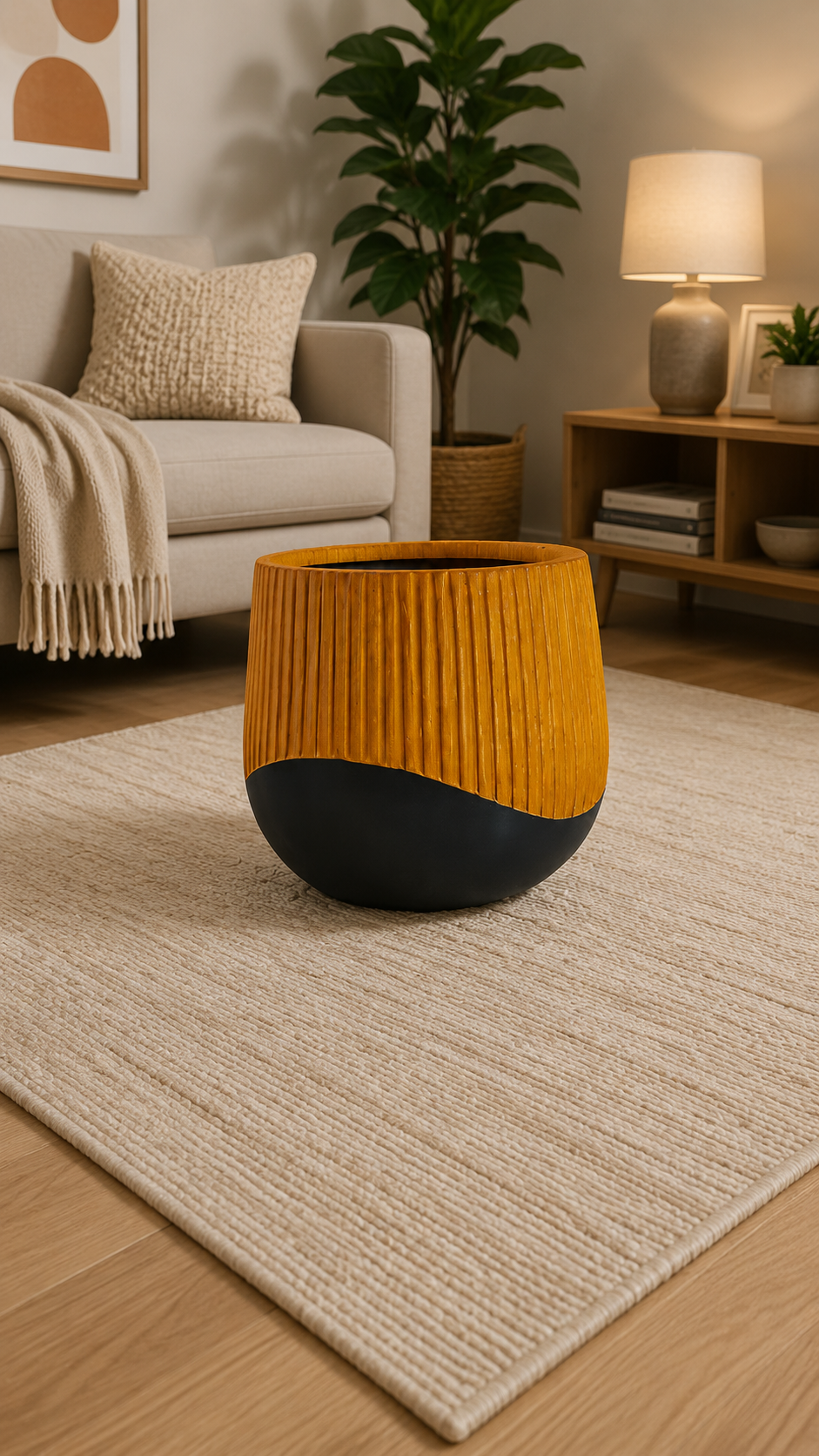 Curvora FRP Planter- Medium - Image